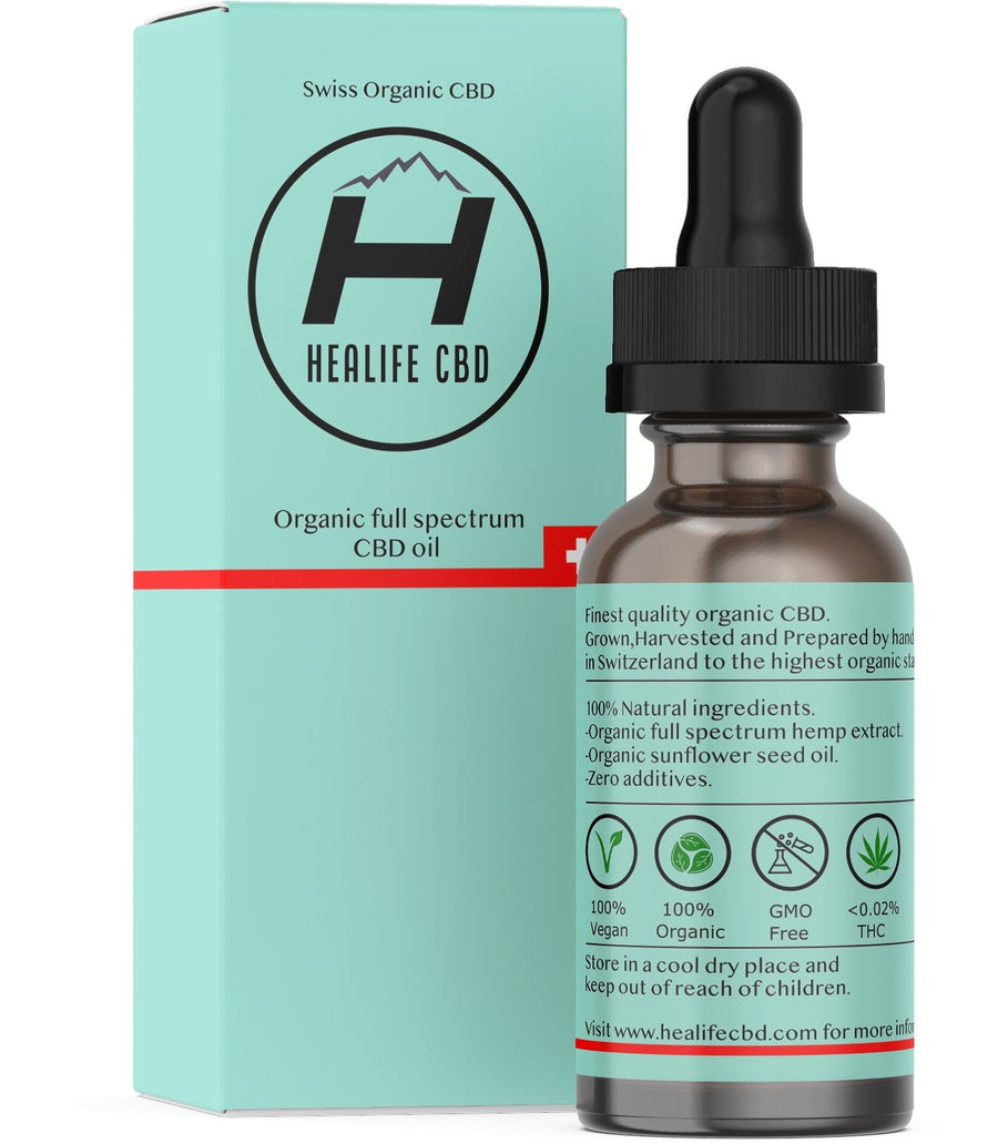 10% Full spectrum CBD oil - healife health