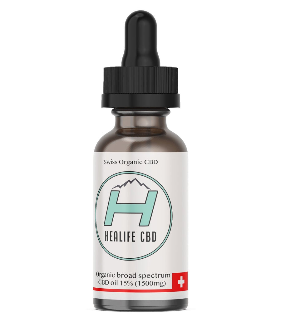 15% Broad spectrum CBD oil - healife health